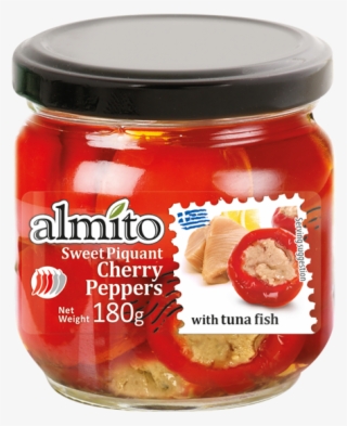 Sweet Piquant Cherry Peppers With Tuna Fish - Pimiento