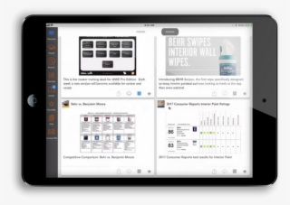 Behr's Ipk App Highlight Comparison Charts Of Rival - Experience Api