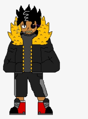 Blaze Battle Sprite With Glowing Eye - Cartoon