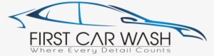 Final First Car Wash Logo Png - Slope