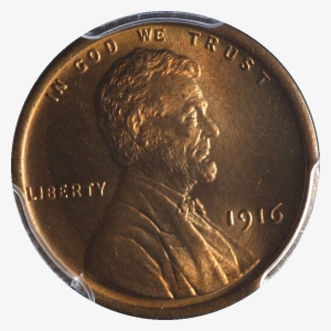 1916-p Lincoln Cent Pcgs Ms65rd Glowing Red Gem Great - Dime