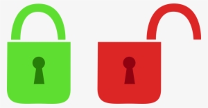 Medium Image - Lock Closed Open Icon