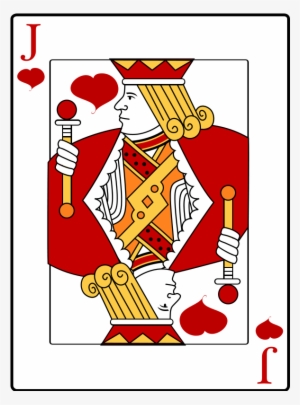 Free To Use Public Domain Playing Cards Clip Art - Jack Of Heart Card