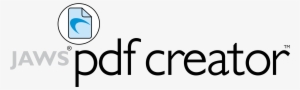 Jaws Pdf Creator Logo Png Transparent - Ey Seren