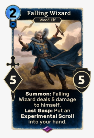 Elder Scrolls Legends Falling Wizard
