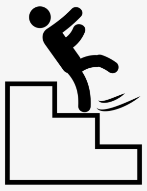 Png File Svg - Falling Down The Stairs Clipart Png
