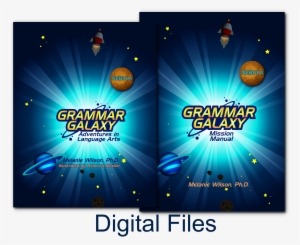 Grammar Galaxy Nebula Digital Kit