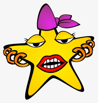 Medium Image - Punk Rock Yellow Star 1 25 Magnet