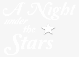 Black And White Night Under The Stars
