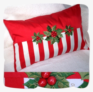 Holly Berries Pillow - Pillow