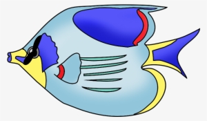 Drawn Fish Transparent - Colored Fish Drawing