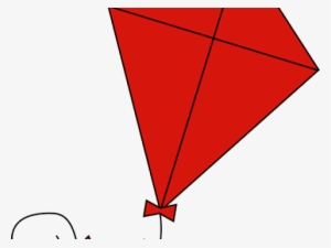 Diamonds Clipart Kite - Red Kite On White Background