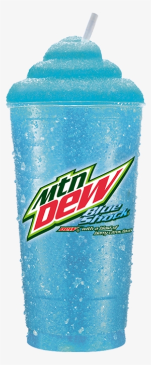 Blue Shock Freeze Cup - Mountain Dew White Out
