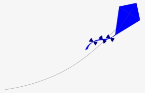 This Free Icons Png Design Of Blue Kite