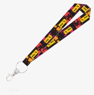 Avp Paint Splatter Keystrap Lanyard - Paint