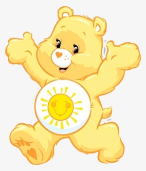 Carebear Carebears Yellow Yellowaesthetic Kidcore Sunsh - Walls 360 Peel & Stick Fabric Wall Decals: Care