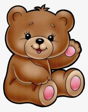 Brown Bear Clipart - Oso De Peluche Dibujo