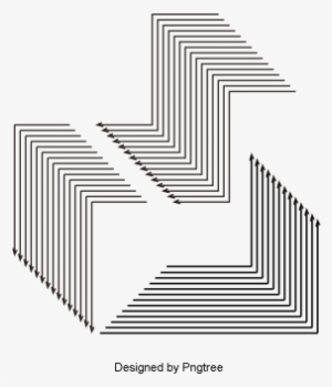 Simple Cartoon Hand Painted Direction Arrow, Concise, - Cartoon