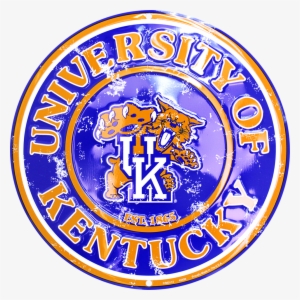 Kentucky Wildcats Circle Sign