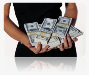 Holding Stacks Money - Money In Hand