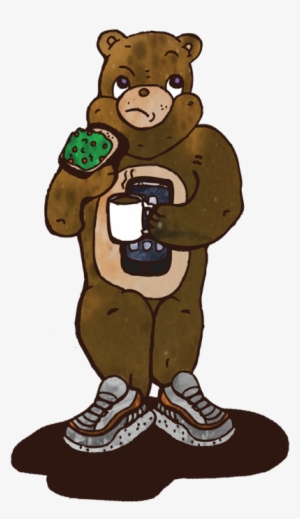 Bitcoin Bear - Cartoon