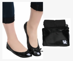 Kentucky Wildcats Ncaa Team Logo Womens Foldable Flats
