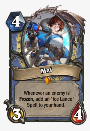 Overwatch Heroes As Hearthstone Cards - Hearthstone Mech C Thun
