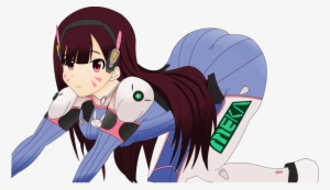 Clip Art Royalty Free Library D - Dva Png Anime