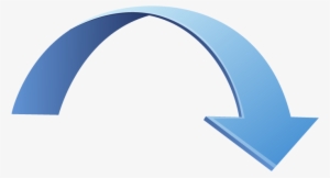 Pix For Arched Arrow Png - 3d Curved Arrow Png