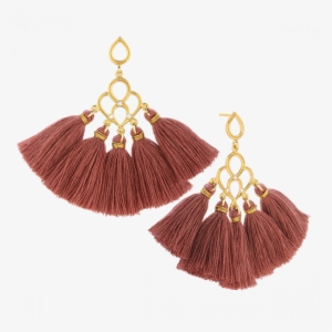 Carmella Earrings With Tassels - Earring