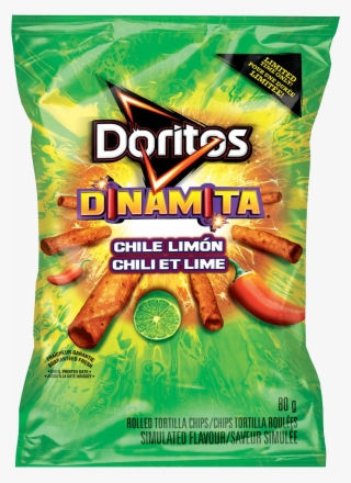 Doritos Clipart Flavored - Doritos Dinamita Chile Limon