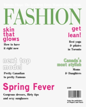 Magazine Cover Layout Template - Magazine Cover Template Free