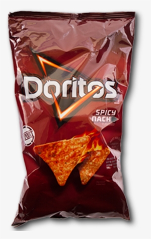 Doritos Tortilla Chips, Spicy Nacho Flavored - 1 Oz