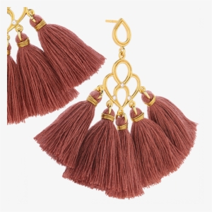 Carmella Earrings With Tassels - Earring