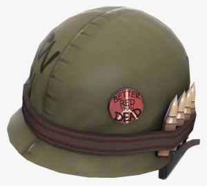 Vietnam War Helmet Png Picture Free Download - Fortunate Son Tf2