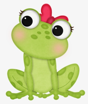 Peace Love Teaching September - Cartoon Girl Frog