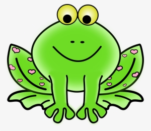 Green Frog Clipart Transparent Background - Frog Clipart