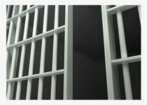 White Bar Jail Cell Perspective Unlocked Poster • Pixers® - Johnson County Jail In Indiana