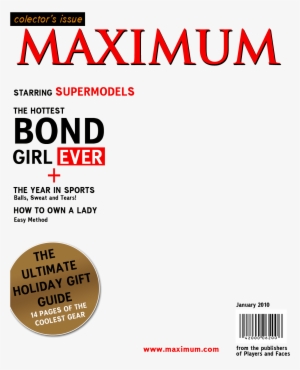 Printable Magazine Cover Template Medium Size Printable - Blank Magazine Cover Templates