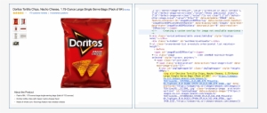 Doritos Tortilla Chips Next To Html Code Alt Text - Frito-lay Variety Pack, Classic Mix, 30 Pack- 51.5