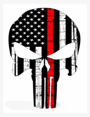 Punisher Skull Usa Flag - Thin Blue Line Punisher - 1060x1458 PNG ...