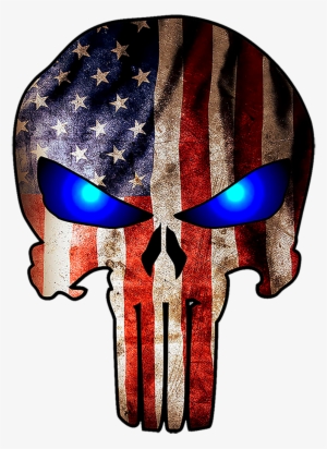 The Punisher - 4 Pack - Punisher With American Flag