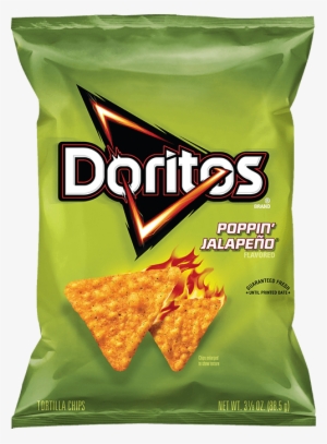 Doritos Poppin' Jalapeno® Flavored Tortilla Chips - Poppin Jalapeno Doritos