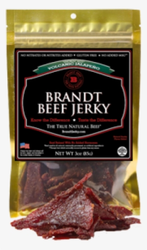 Volcanic Jalapeno Beef Jerky 3oz Bags - Bag