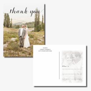 Thank You Card Two Sided - Photograph