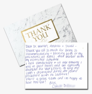 Dirocco- Thank You - Handwriting