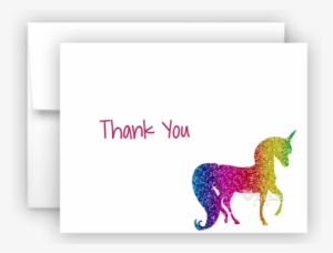 Thank You Card Png Download - Happy Birthday Gabby Unicorn