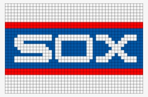 White Sox Logo Pixel Art