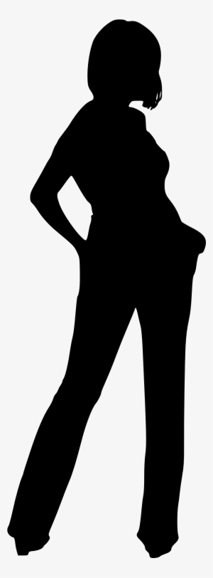 Free Download - Silhouette Girl Transparent