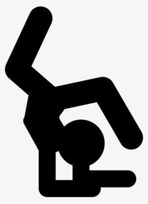 Artistic Gymnast Silhouette